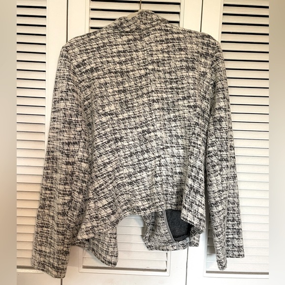 WHBM Drape-Front Boucle Jacket - Picture 6 of 6